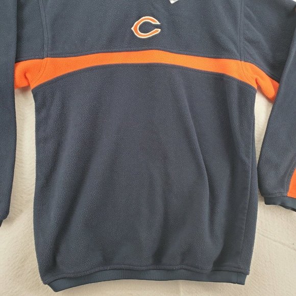 CHICAGO BEARS Sweatshirt Kid's Long Sleeve NFL TEAM APPAREL Blue X-Large - Picture 4 of 12